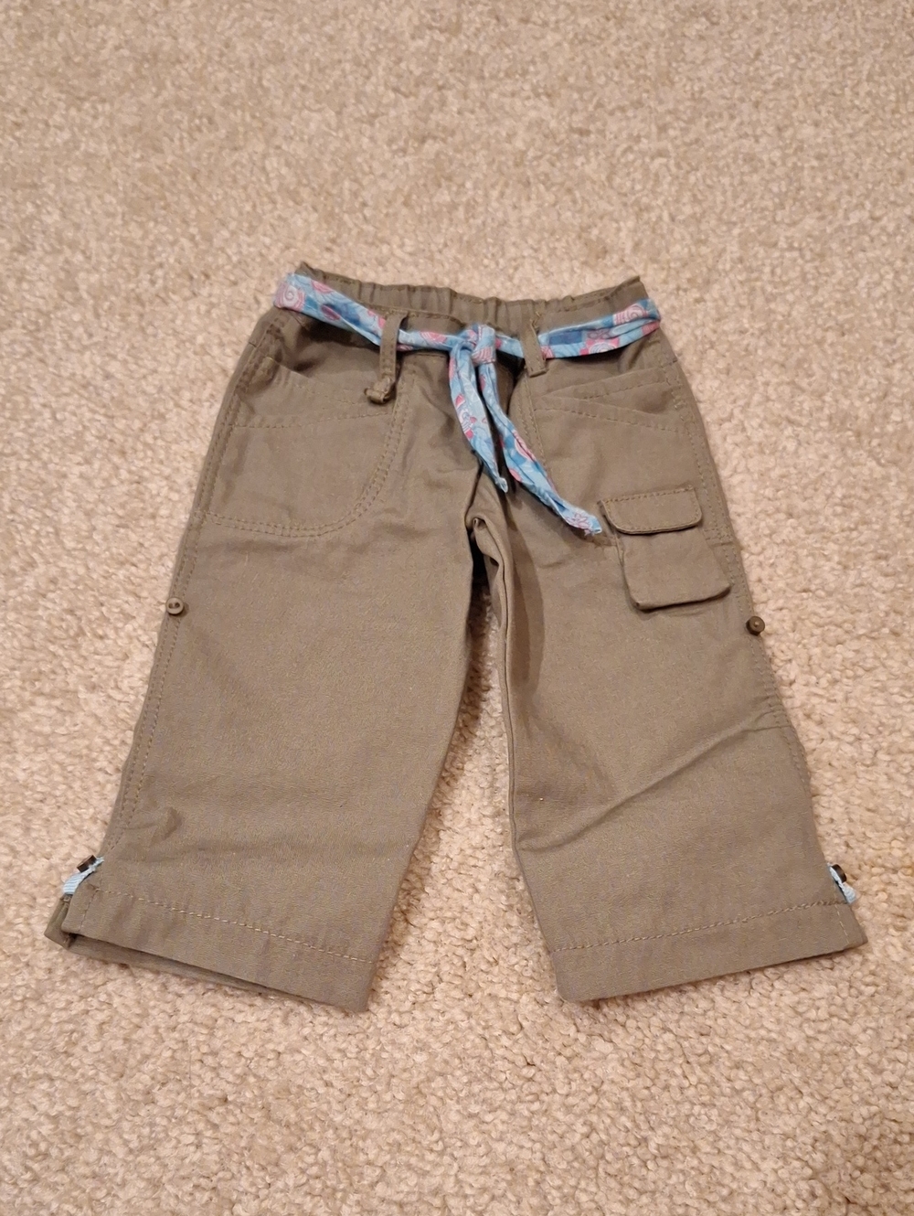 American Girl 2008 Coconut Play Outfit Olive Green Cargo Pants